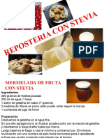 Reposteria Con Stevia