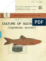 Culture of Sultan Fish