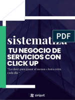 Sistematiza Tu Negocio de Servicios Con Click Up