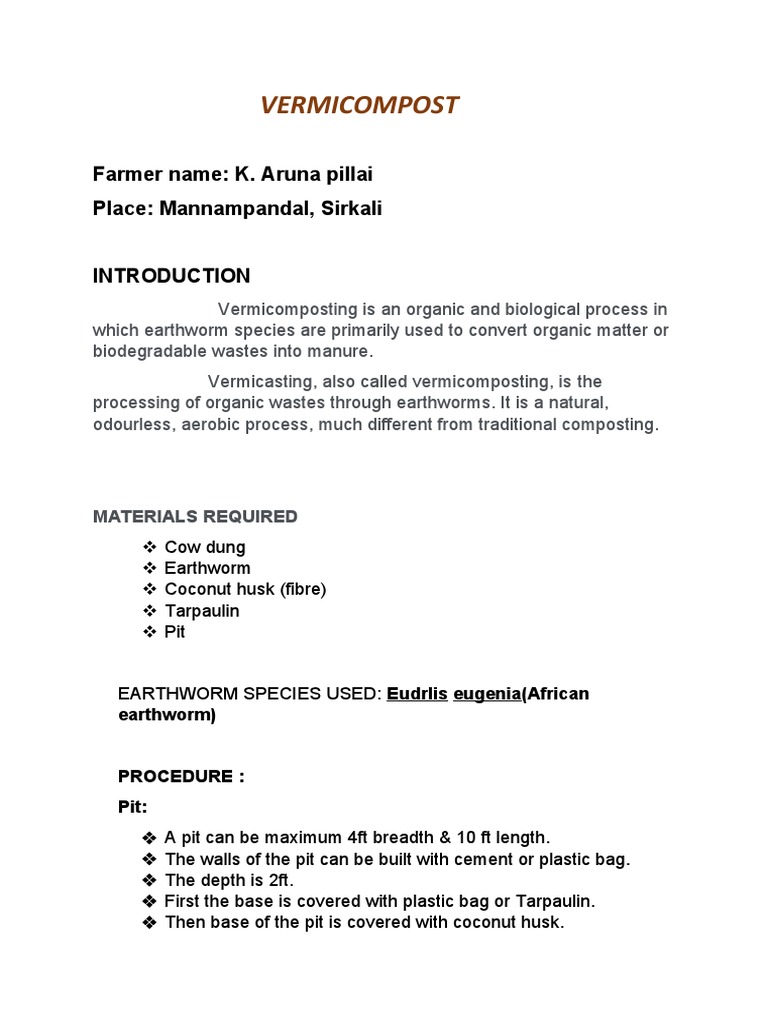 PDF Manure Natural Materials