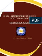MODULE 9 - Construction Reports