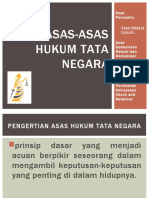 Asas-Asas Hukum Tata Negara