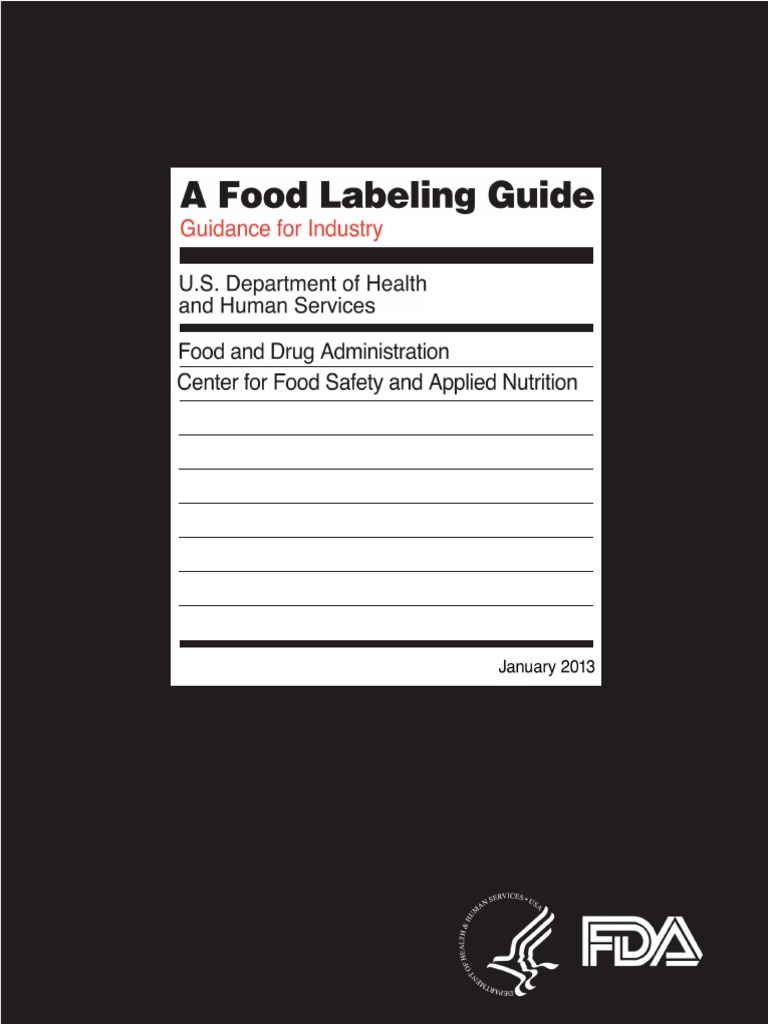 Food Labeling Guide PDF