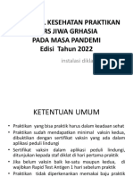 Prokes Praktikan 2022