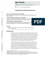 Epidemiology PAthology Genetics and Pathophysiology