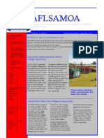 AFLSAMOA Newsletter Edition For Editing at Samoa Observer