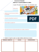 FICHA DE ACTIVIDADES Calentamiento Global