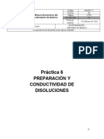 Practica 6 Preparación y Conductividad de Disoluciones