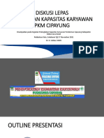 Capacity Buliding - PKM Cipayung Kab Bekasi 27 Nov 21