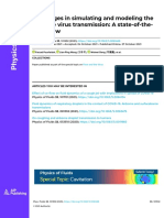 Challenges in Simulating and Modeling The Airborne Virus Transmission: A State-Of-The-Art Review