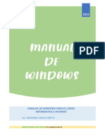 Manual Del Sistema Operativo Windows