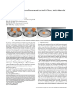 A Unified Particle System Framework For Multi-Phase, Multi-Material