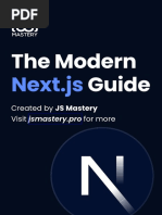 Nextjs Guide Coming Soon