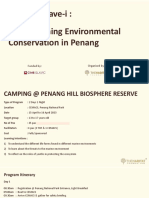 Camping at Penang Hill Biosphere Reserve