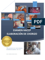 Haccp Chorizo Español - Apcm