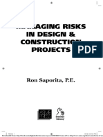 Managing Risks in Design Construction Projects (Ron Saporita, Ronald Saporita) (Z-Library)