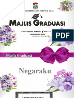 Kad Jemputan Graduasi Purple