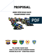 Proposal road race ARRS 2023