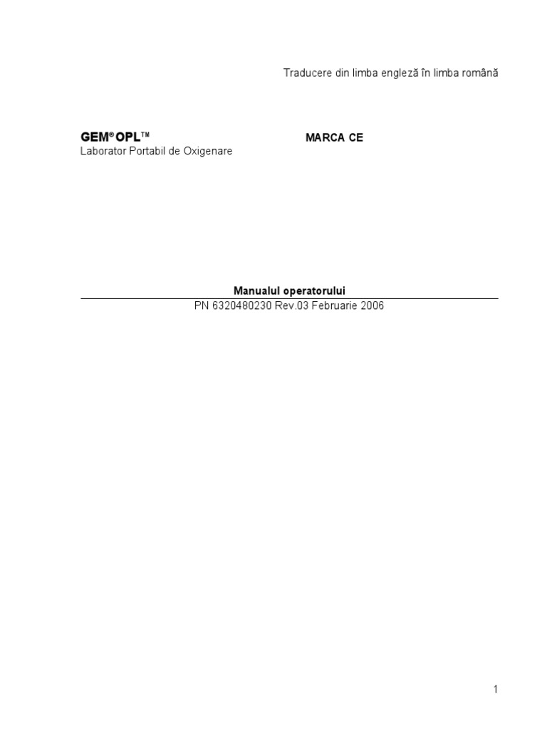 Gem Opl 1 | PDF