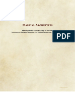 953201-DMSGuild - Fighter - Martial Archetypes 1 - Version 1.0