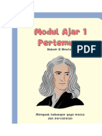 Modul Ajar Hukum II Newton