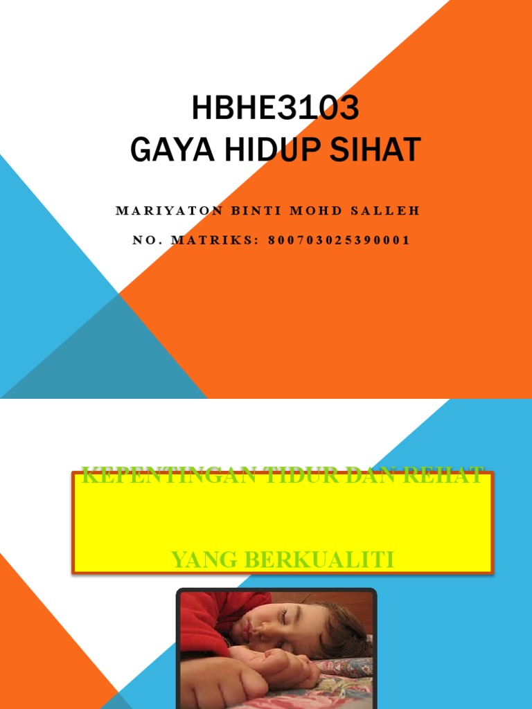 Hubungan Rehat Berkualiti Dengan Penampilan Kulit