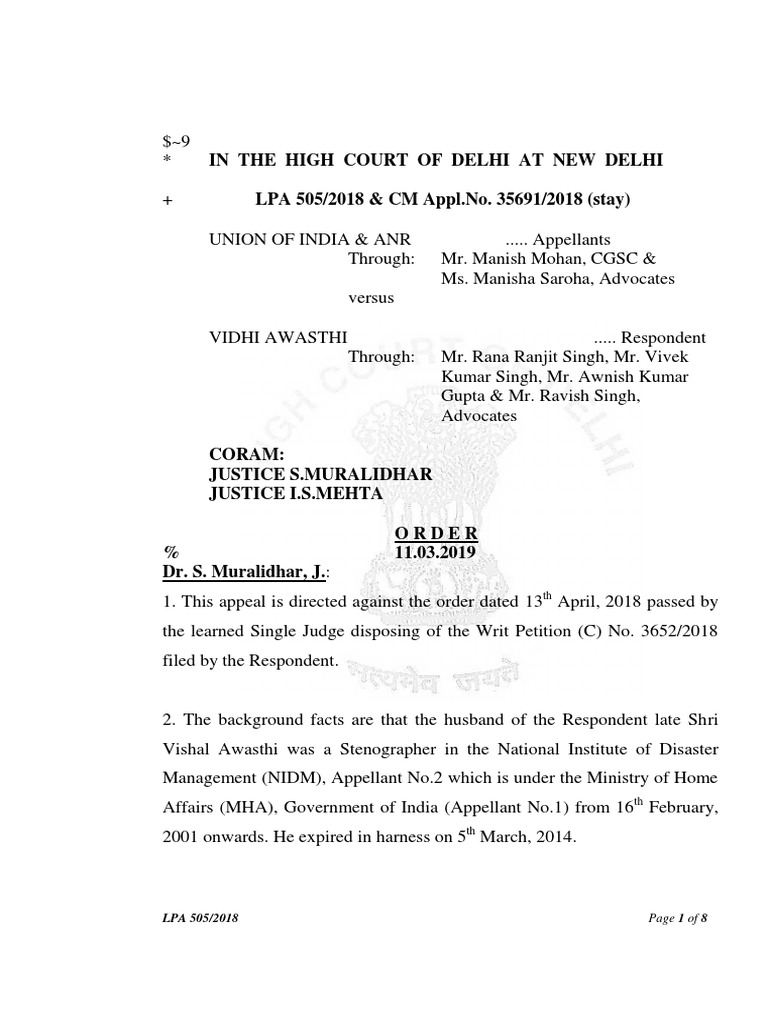 Union of India & Anr | PDF