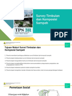 Survey Timbulan Dan Komposisi Sampah 2023