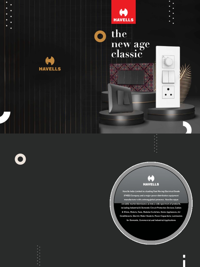 Catalogue Havells Switches PDF