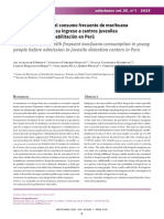 Factores Asociados Al Consumo Frecuente de Marihuana en Jóvenes Antes de Su Ingreso A Centros Juveniles de Diagnóstico y Rehabilitación en Perú