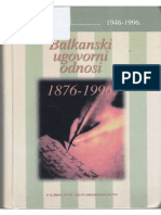 Balkanski Ugovorni Odnosi III Tom 1946 1996