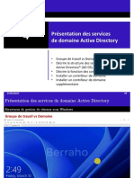 Partie4 - Présentation Des Services de Domaine Active Directory