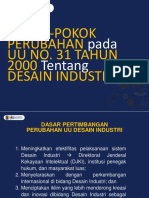 Pokok-Pokok RUU Desain Industri 2020 - P2L - Revisi