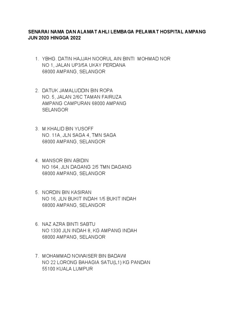 Senarai Edaran Alpha | PDF