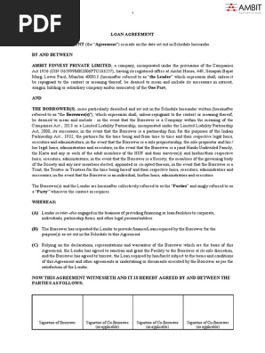 Loan Agreement