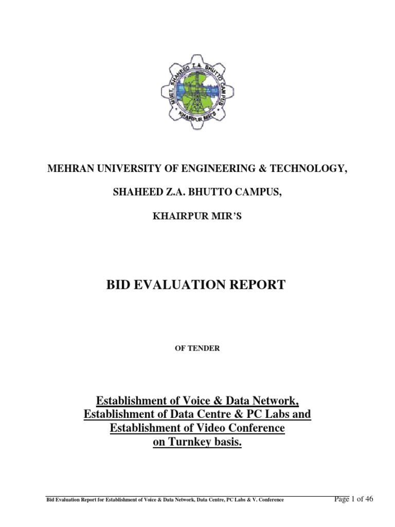 Bid evaluation report final with signatures final pdf computer