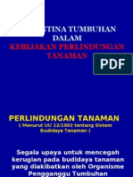 Kebijakan Perlindungan Tanaman