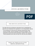 Web Services Architecture