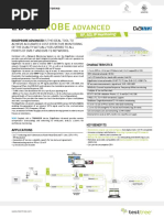 TestTree EdgeProbe Advanced DVB-TT2 Datasheet