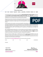Rio de Janeiro Summit Invitation Letter - Universidad Nacional de Trujillo - Paola Fernanda Desposorio Sanchez