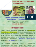 Semana 11 Leguminosas y Procesamiento