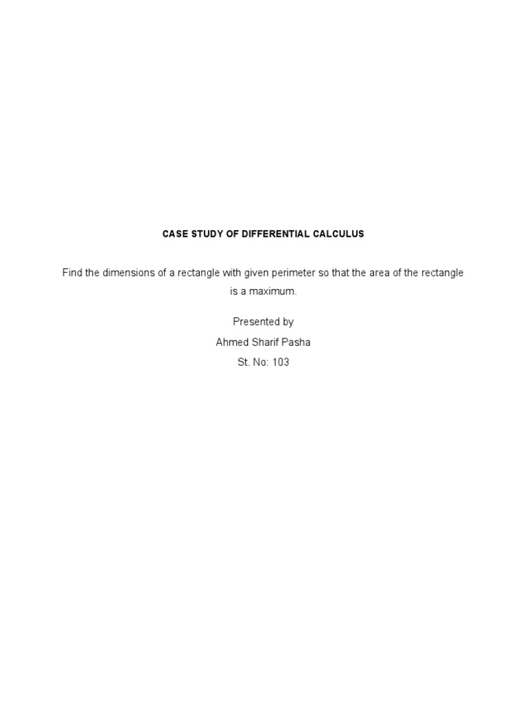 Differential Calculus Assignment PDF Derivative Differential Calculus