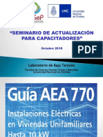 Guía 770 10 KW AEA 2018