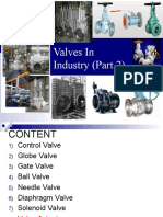 Valves in Industry (Part 2)