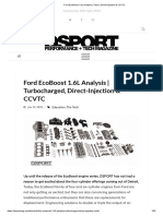 Ford EcoBoost 1.6L Analysis - Turbo, Direct-Injection & CCVTC