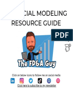 Financial Modeling Ressource Guide