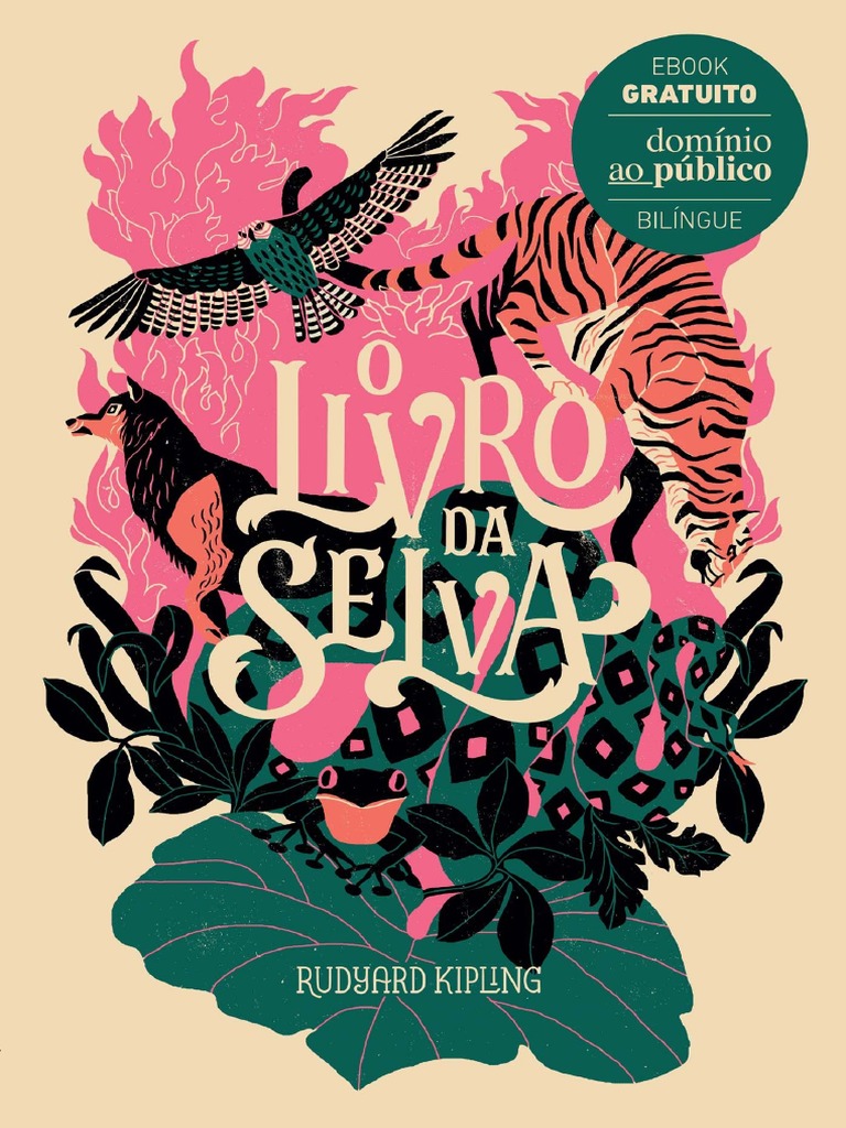 0001-O Livro Da Selva-Rudyard Kipling Mojo-DaoP | PDF | Bagheera | Tigre, image size:768x1024