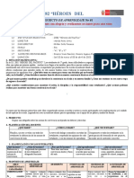 Esqesquema de Proyecto de Aprendizaje - 5to Grado - Terminando Ok