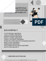 Analisis Aktivitas Investasi