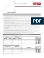 Email Fax Indemnity Form Editable IDFC FIRST Bank LTD
